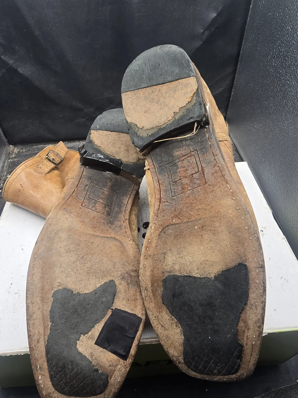 Frye Brown Leather Men's Chukka Zip Boots